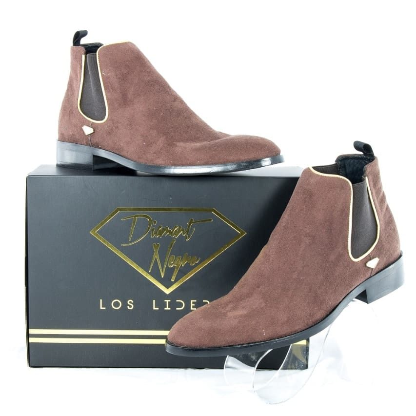 Botas café gamuza Diamant Negro Los Líderes