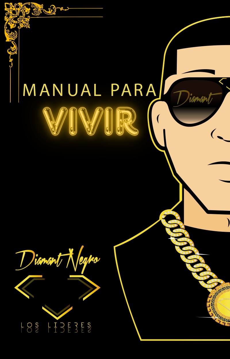 Portada Manual para Vivir Diamant Negro, ebook hábitos ganadores